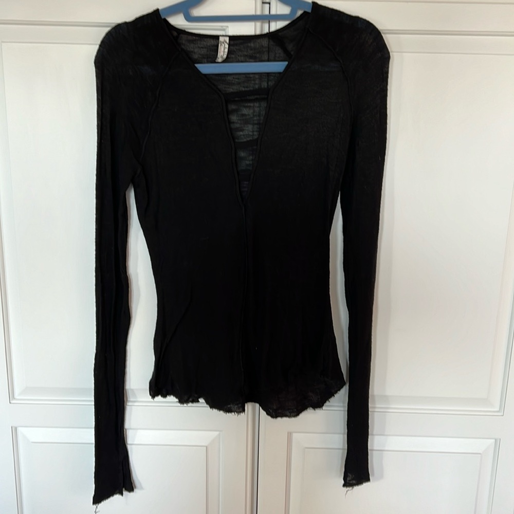 Free People Black Top